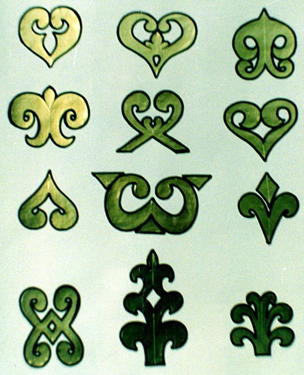 Татарский орнамент Пальметта