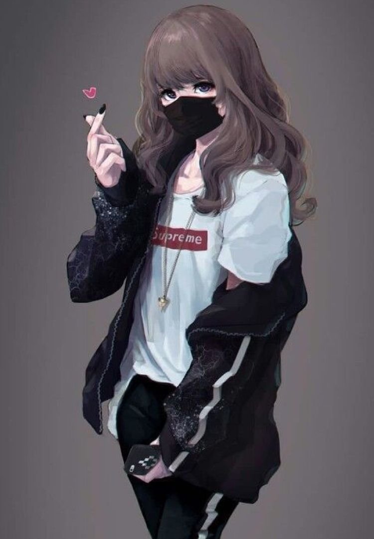 Аниме пацанка пофигистка