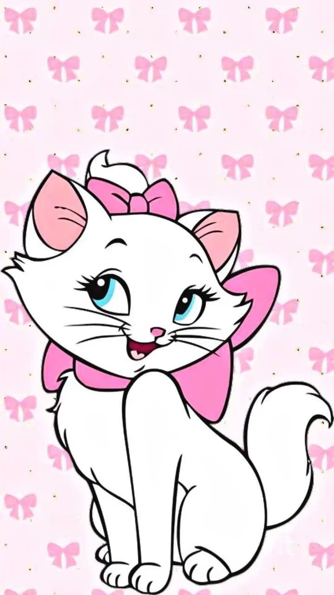 Милый котенок мультяшный