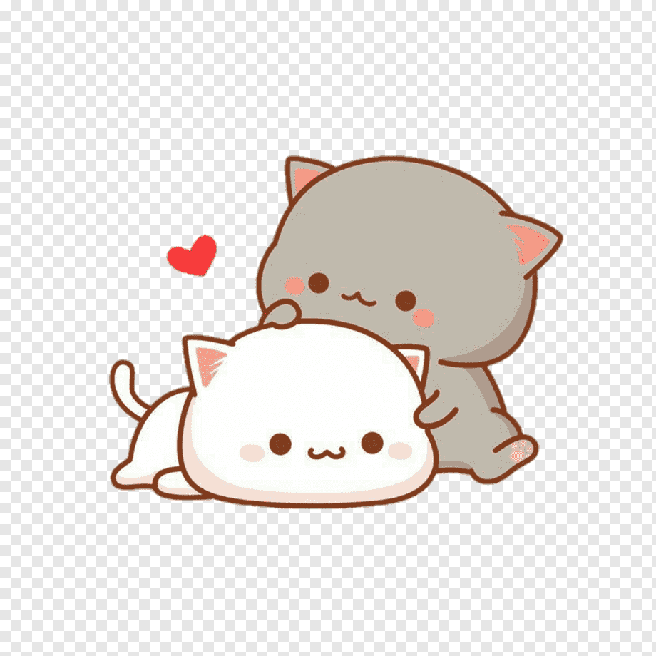 Стикеры кошечка Мари