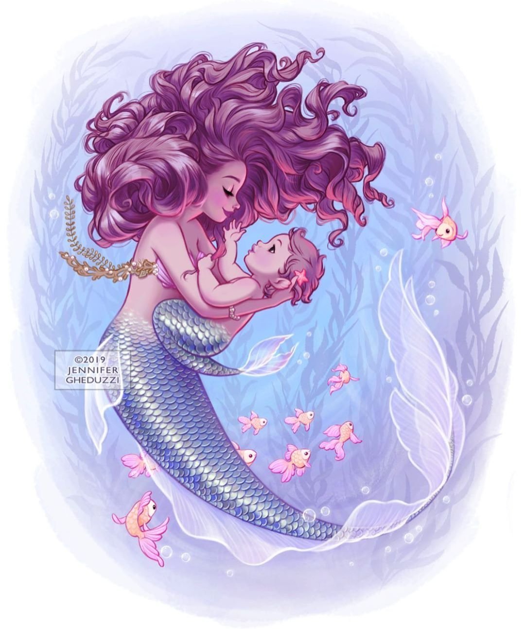 Русалки арты