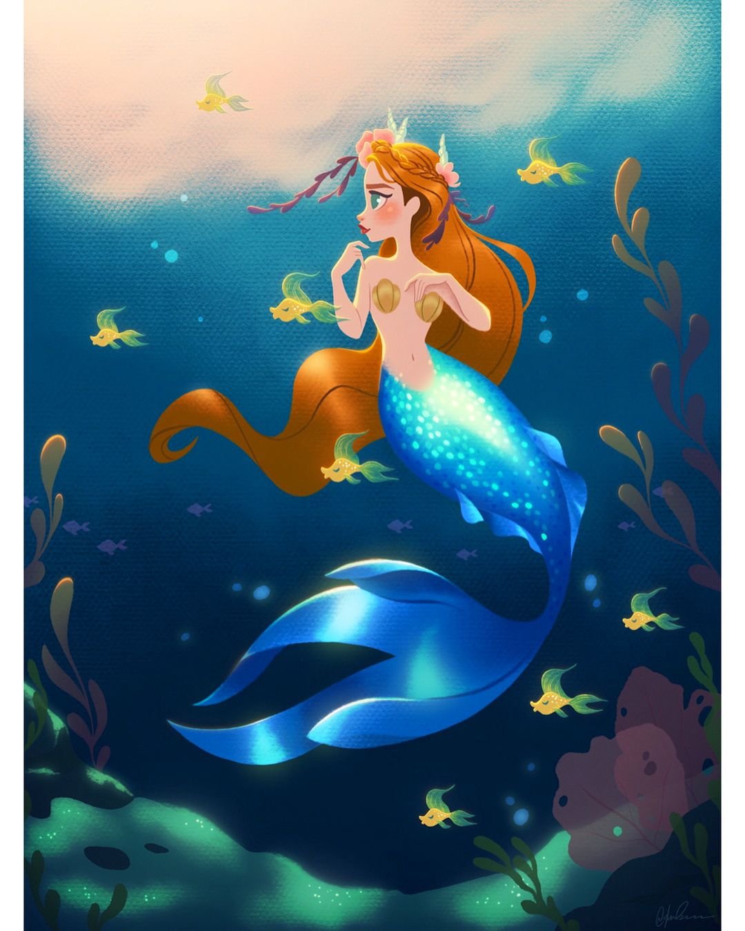 Русалочка картинки
