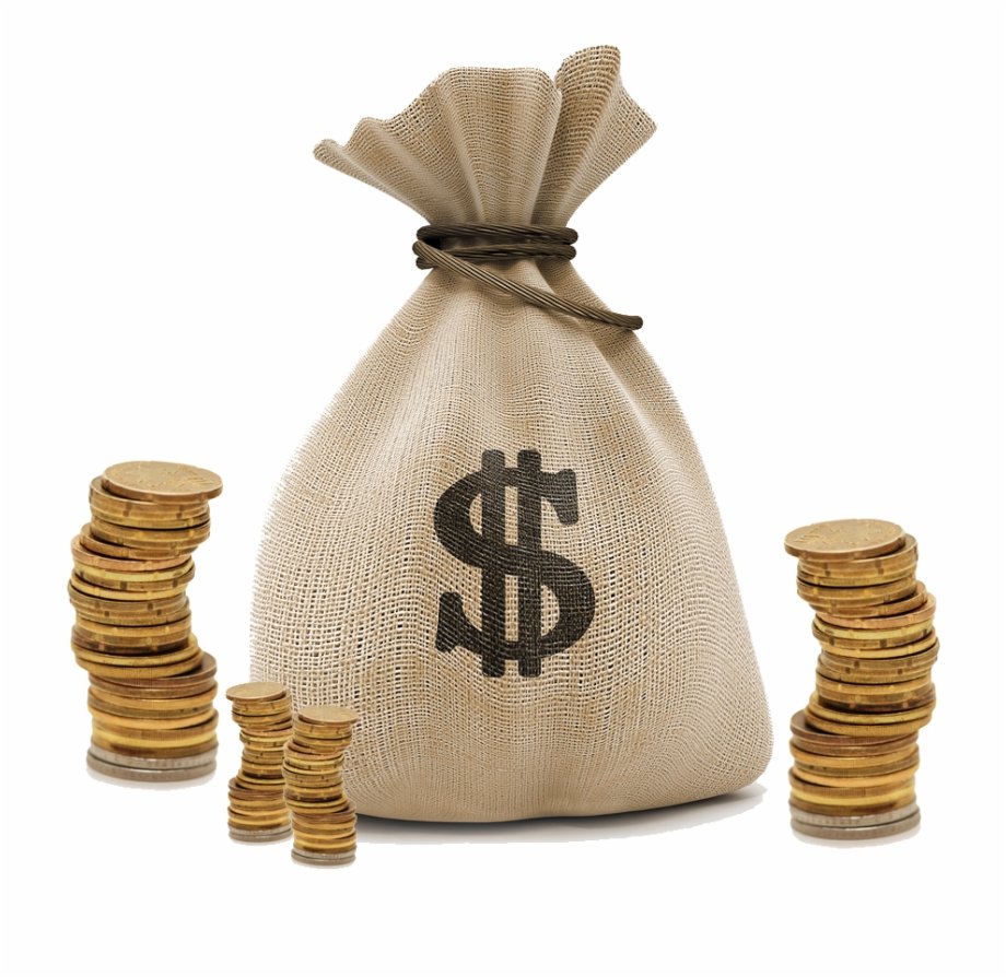 Мешок с деньгами Flat