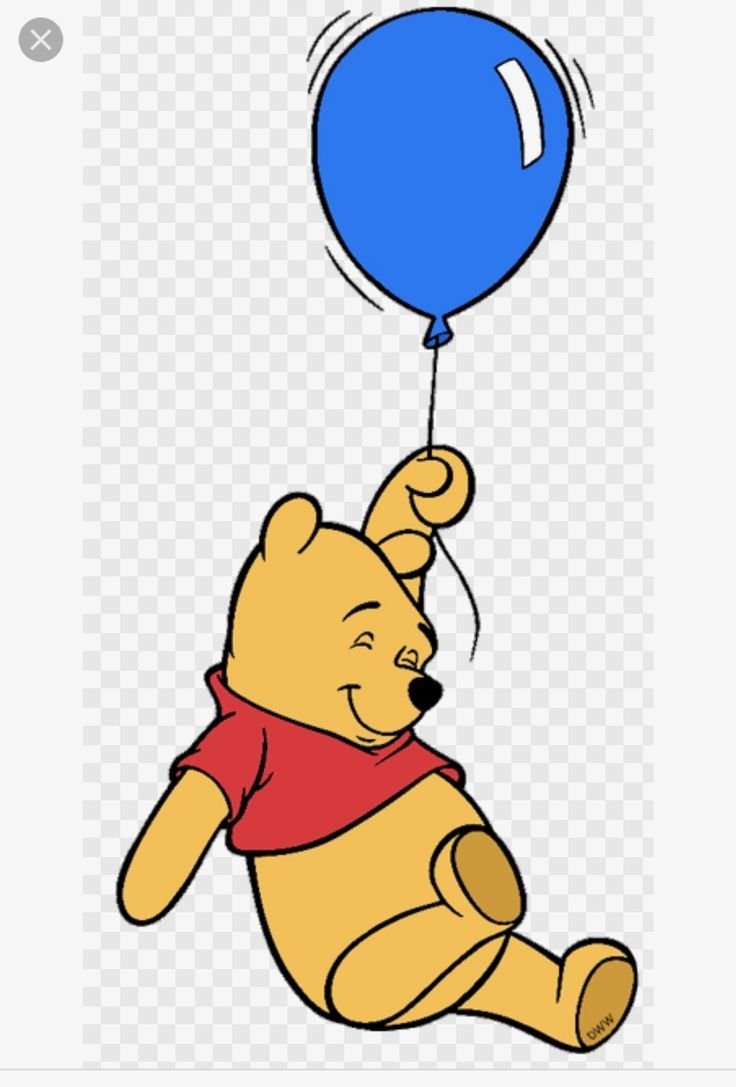 Винни пух Советский с шариком