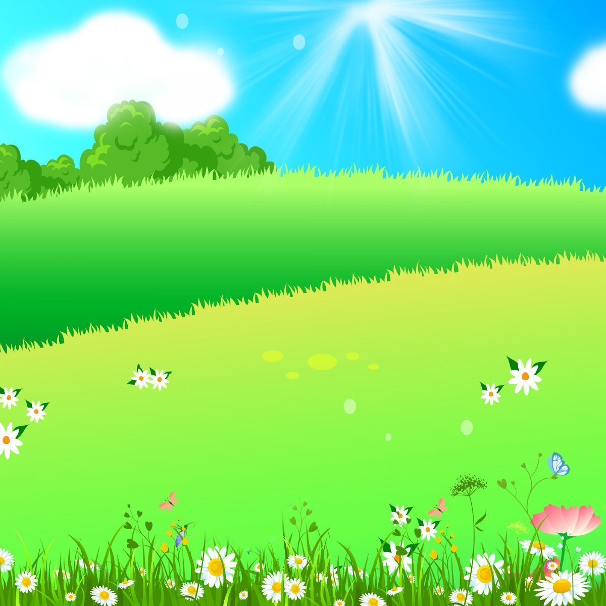 Фон для детского сада природа