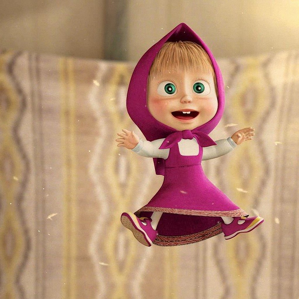 Маша и медведь набираем номерок