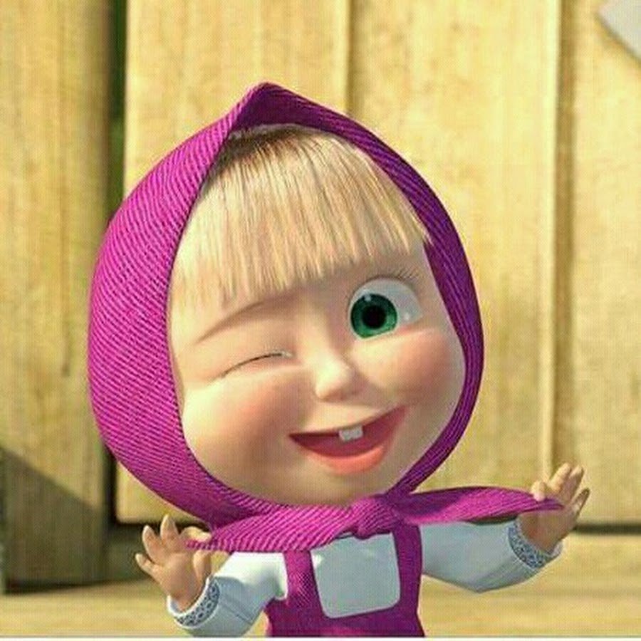 Злая Маша из мультика Маша и медведь