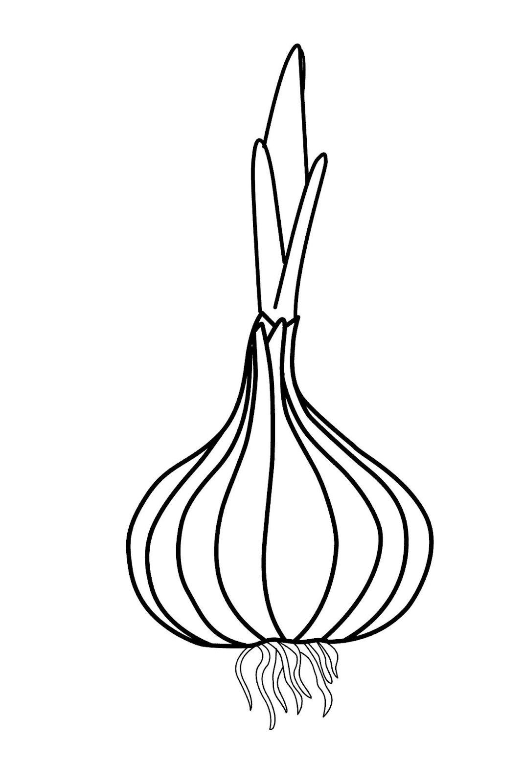 Чеснок мультяшный