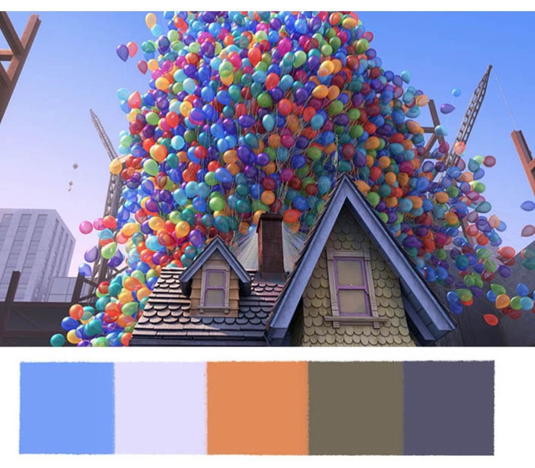 Домик на воздушных шарах