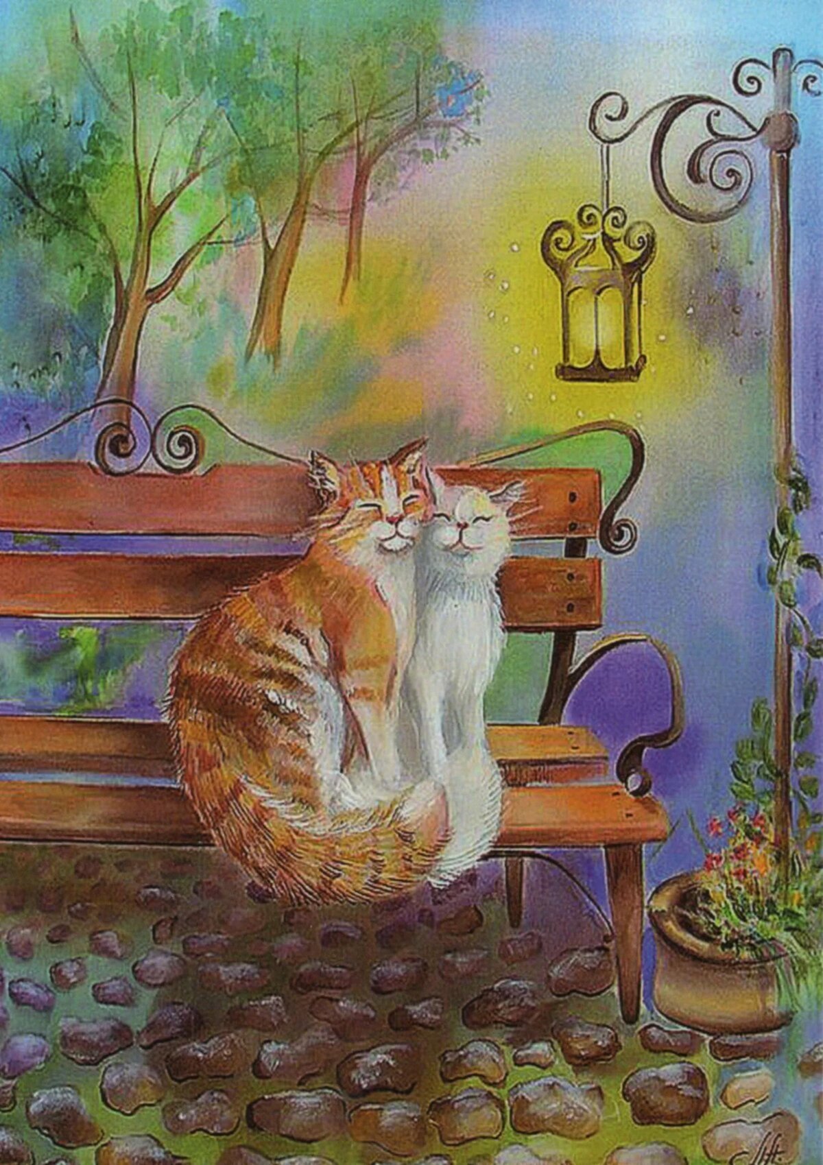 Кофе акварель