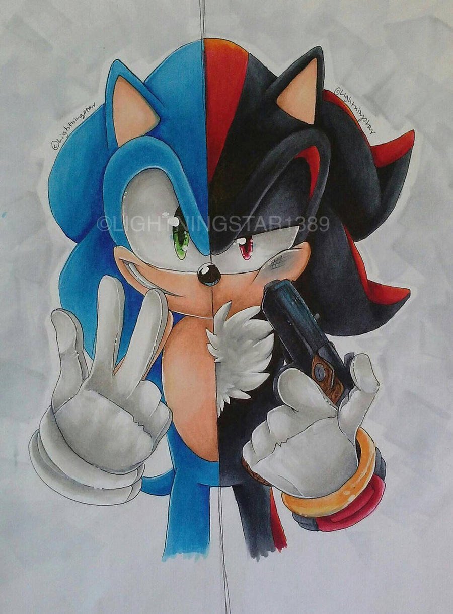 Арты Соника и Шедоу