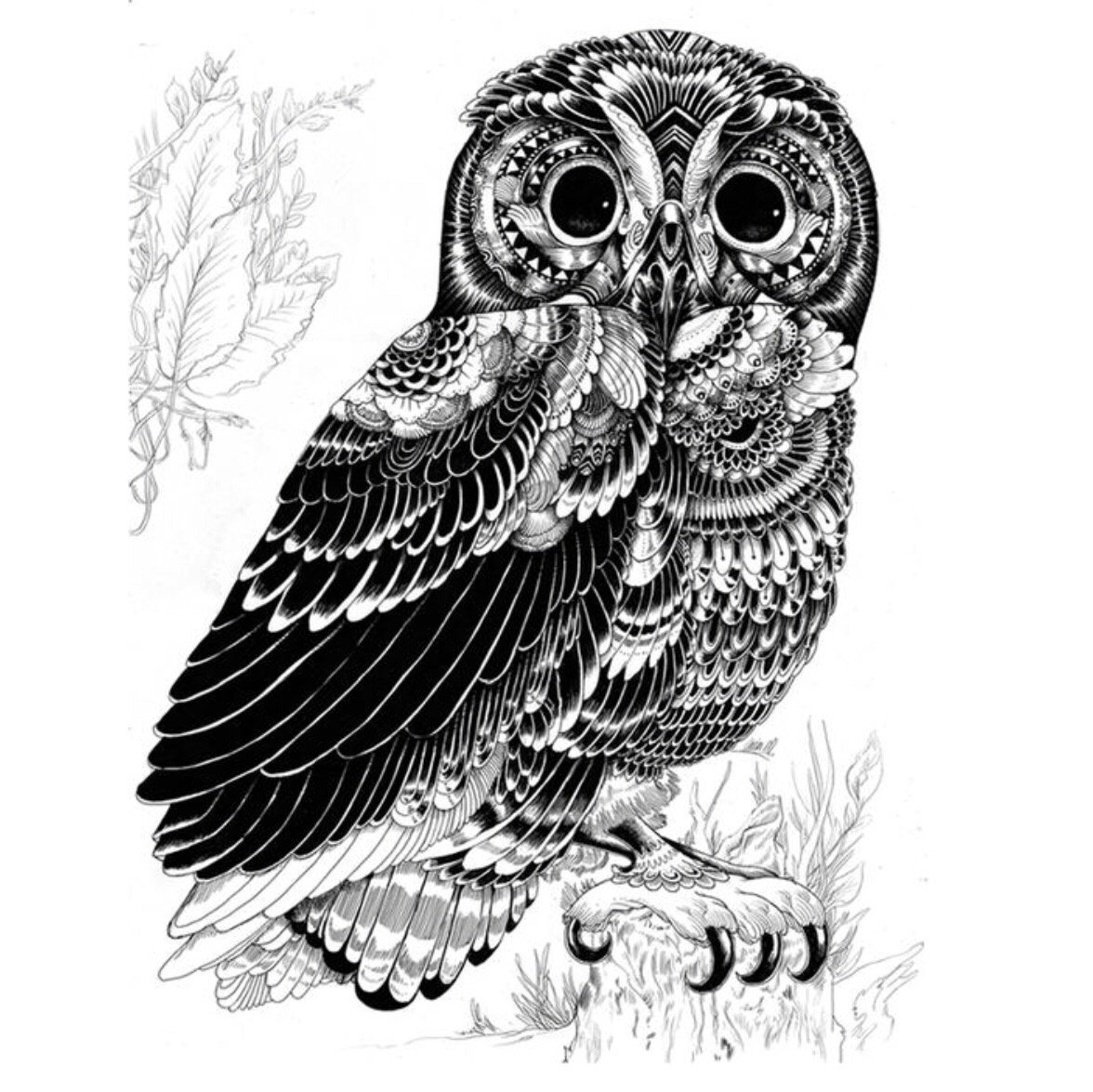 Черно белая Графика