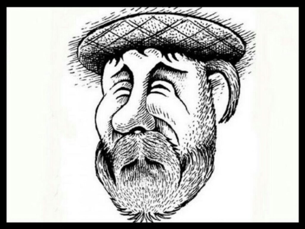 Визуальная иллюзия портрет