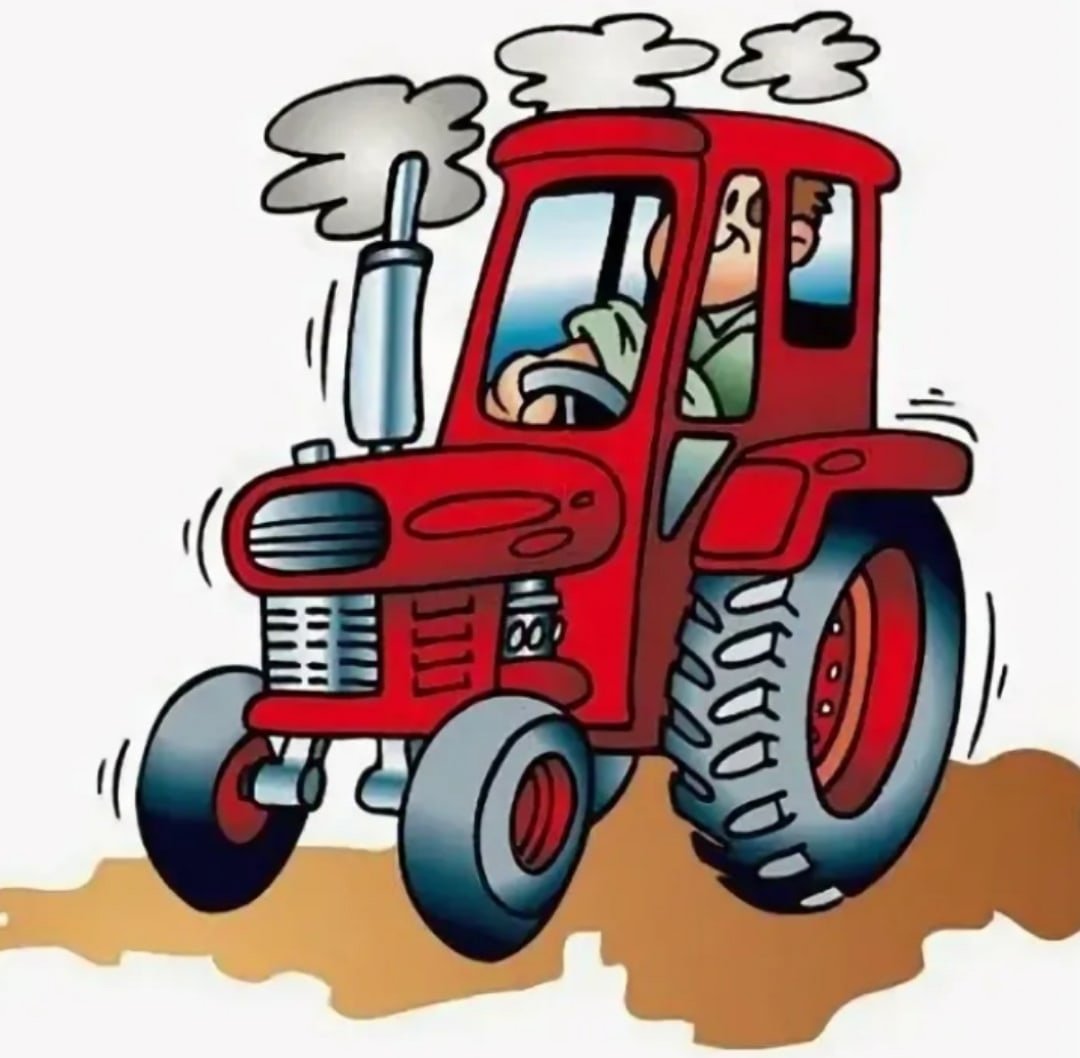 Шарж тракторист