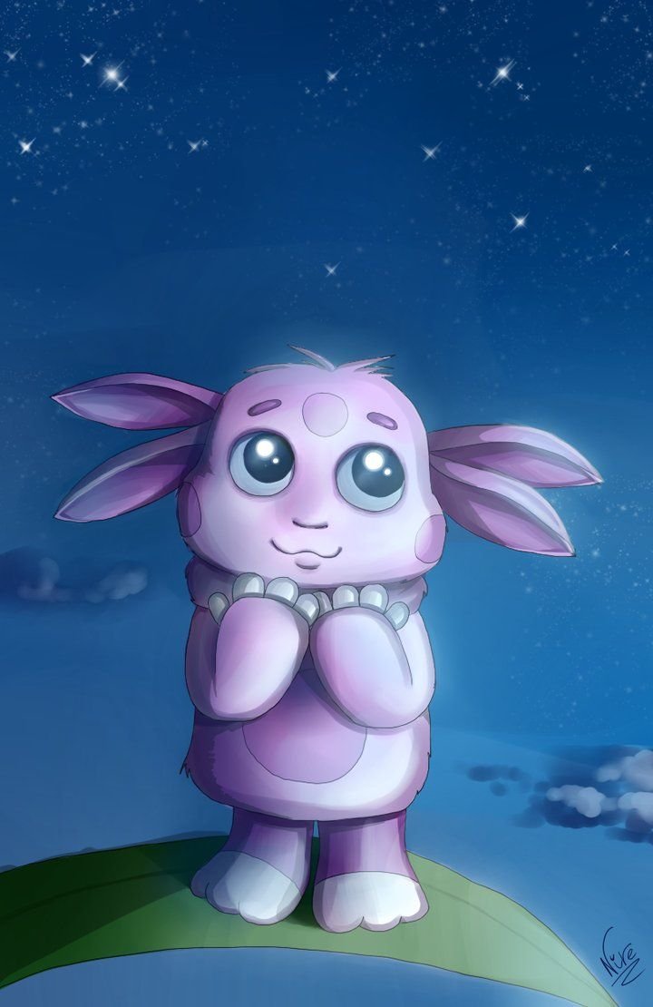 Лунтик испуганный