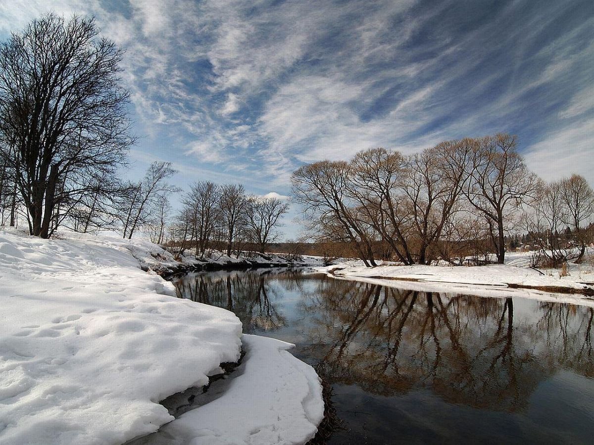 Март природа