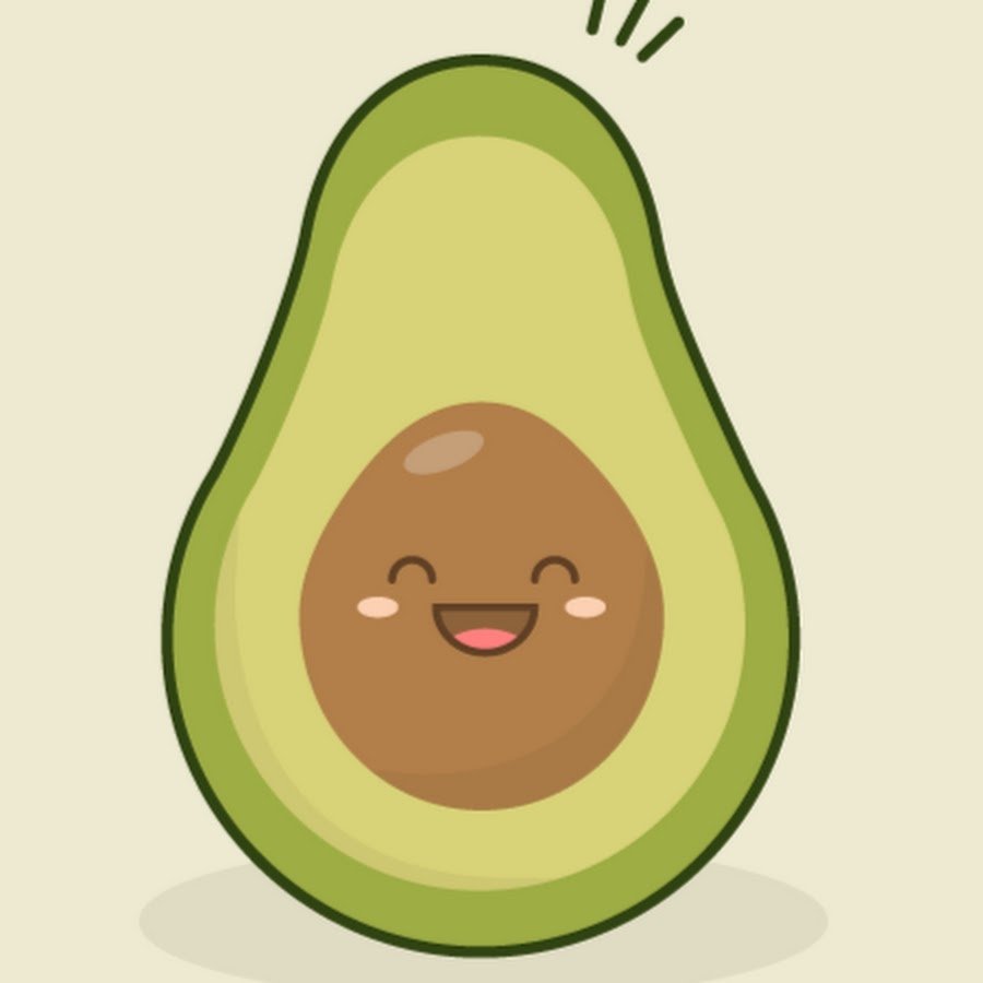 Авокадо внутри