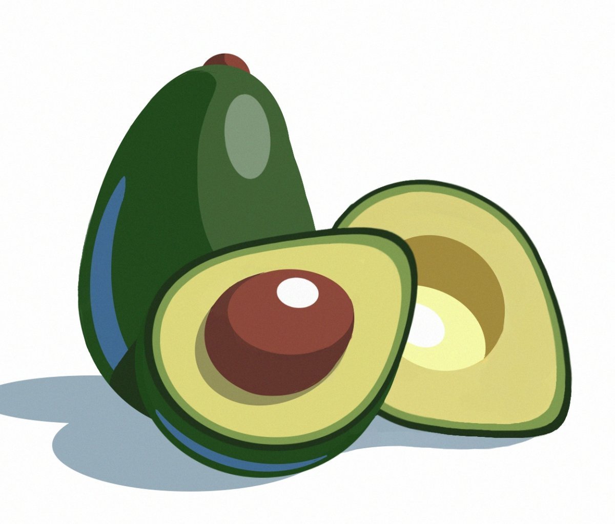 Авокадо с глазками