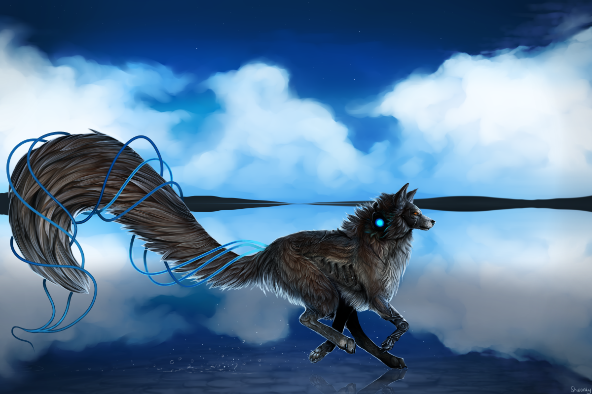 Волк белый вайлд крафт