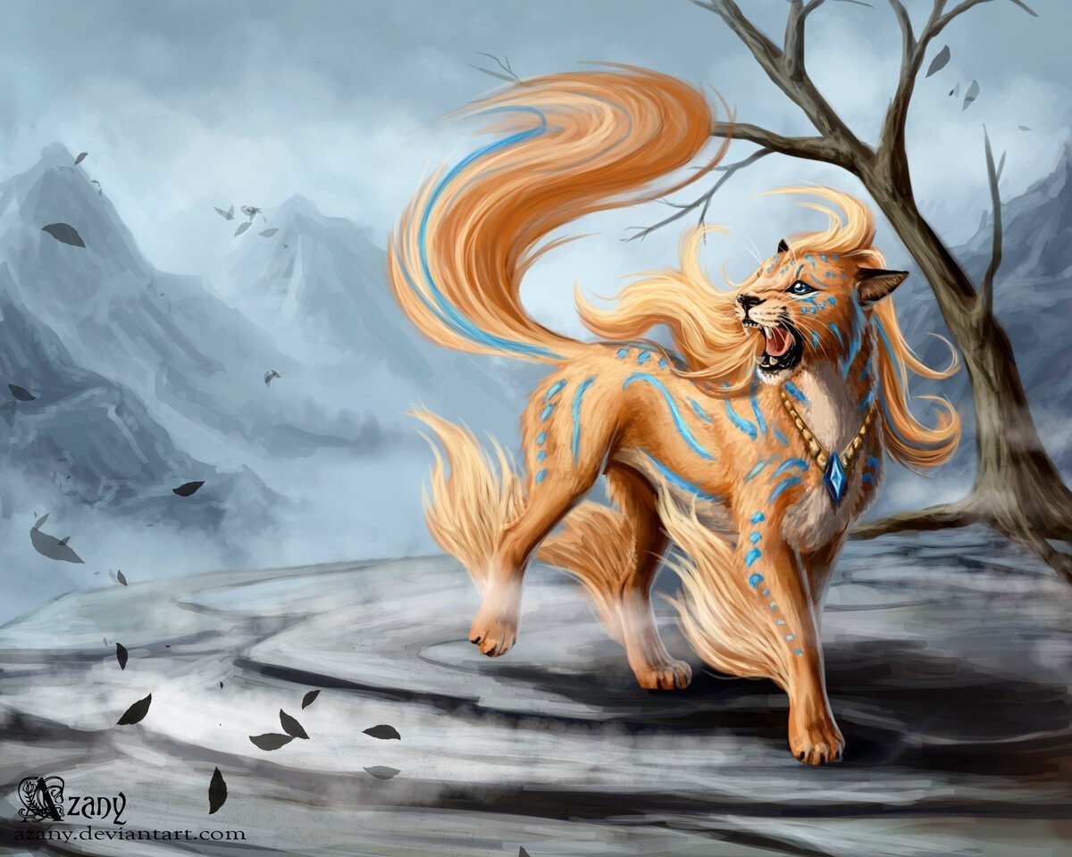 Волк фэнтези