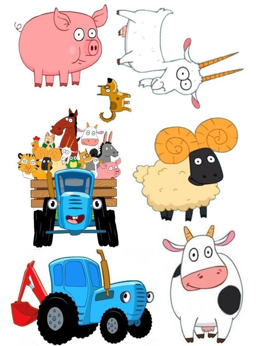 Свинка из синего трактора