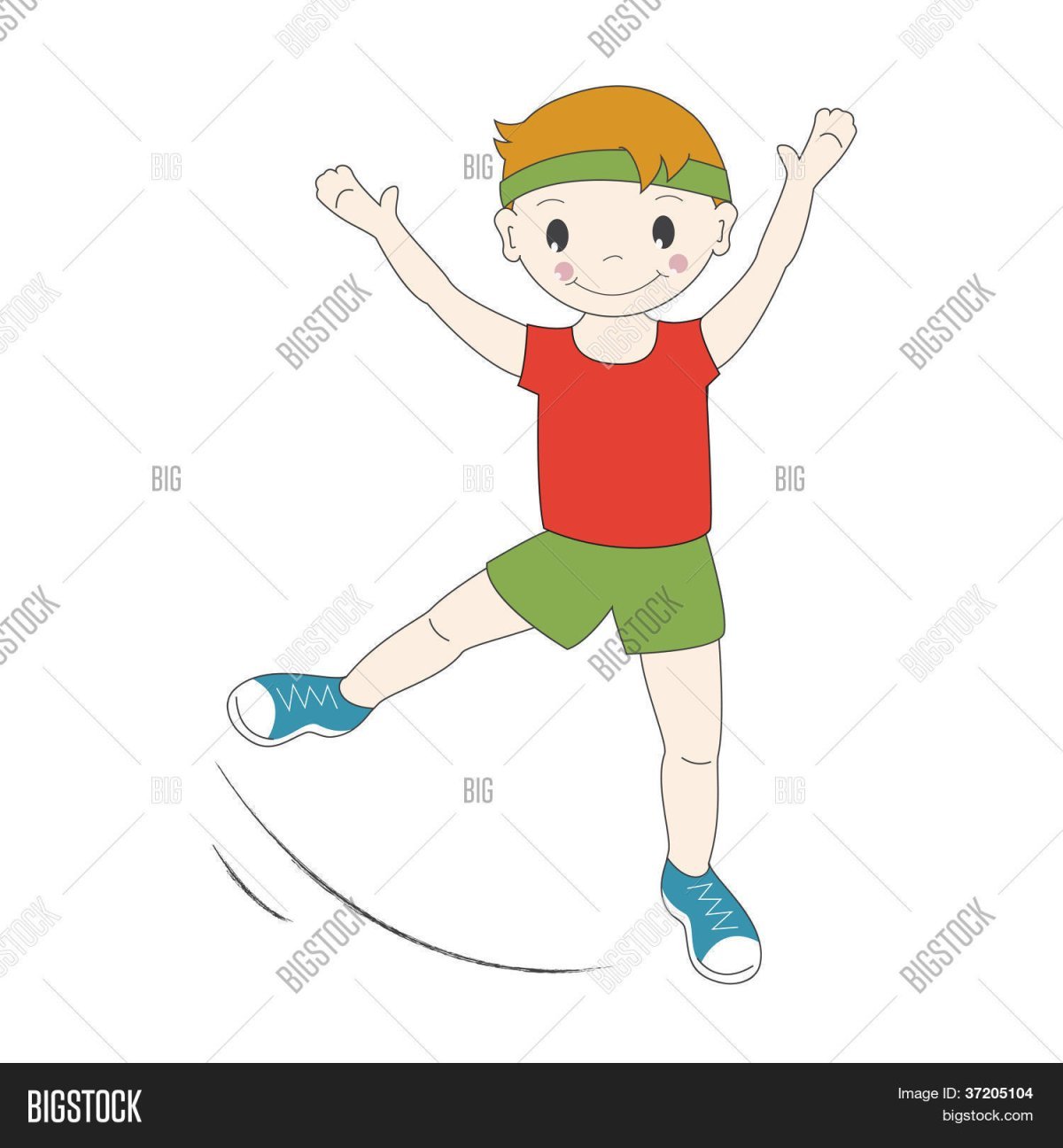 Физзарядка для детей мультяшный