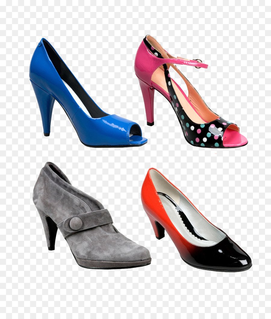 Туфли на белом фоне