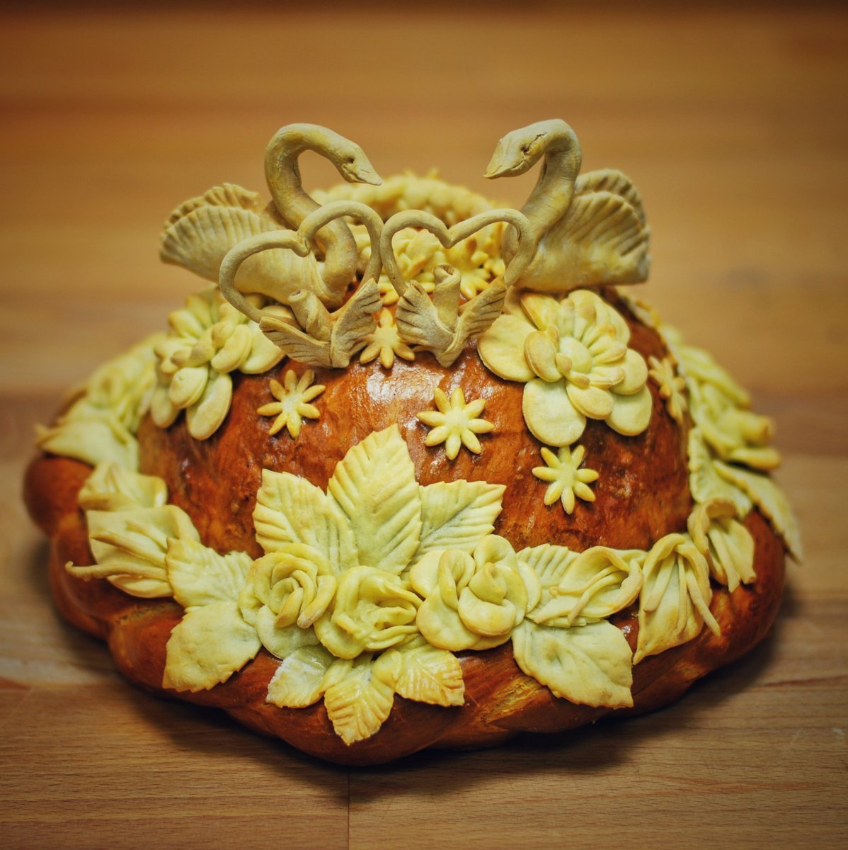 Красивый каравай