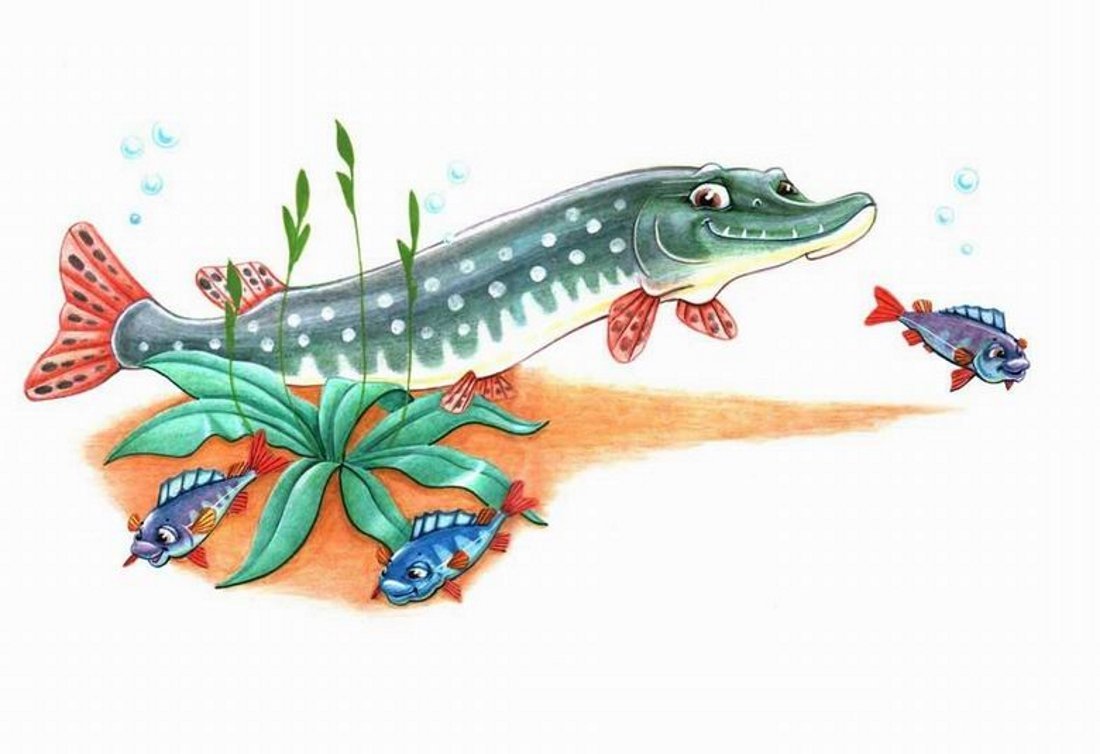 Русская народная сказка о щуке зубастой