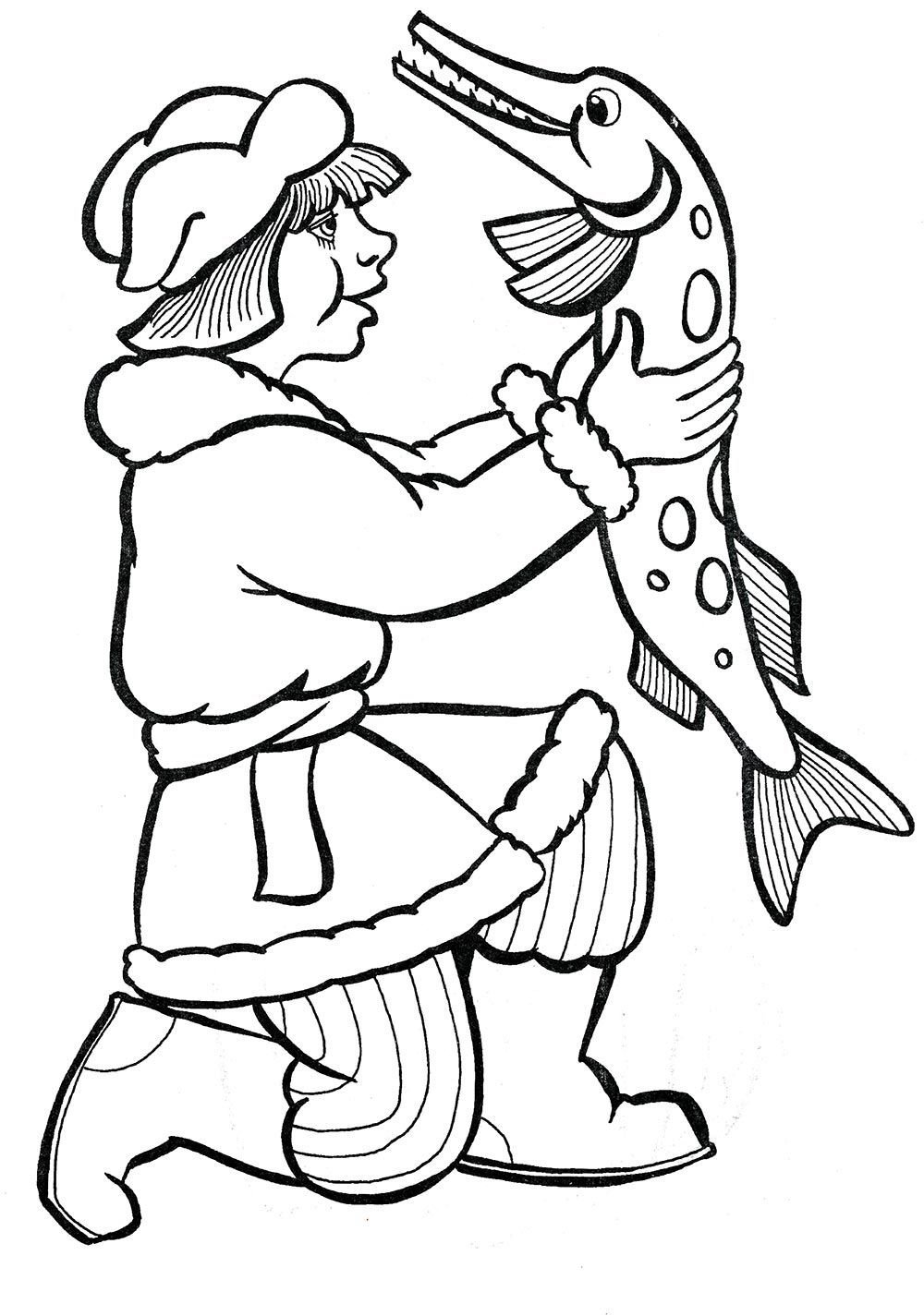 Щука для детей