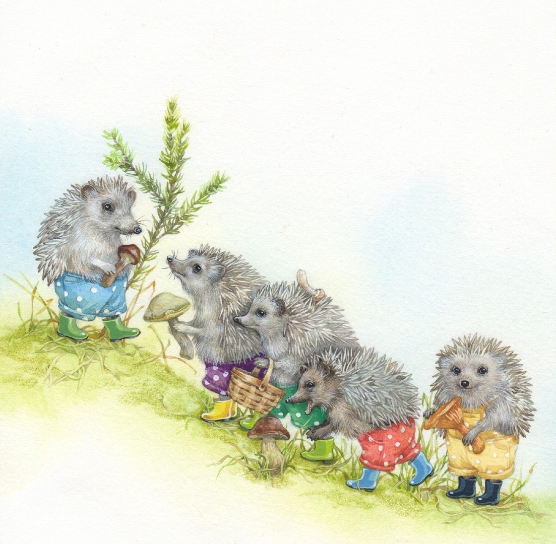 Эмблема Ежик