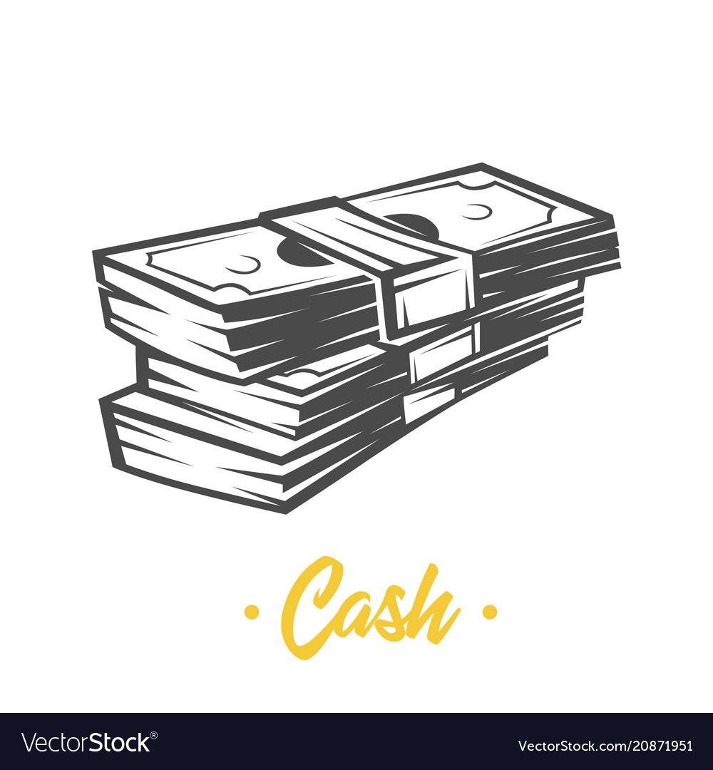 Стикеры чб деньги