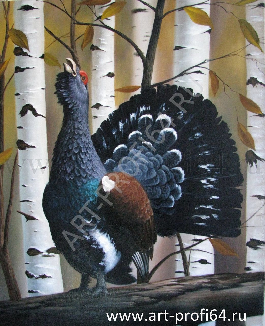 Рябинин художник Глухарь