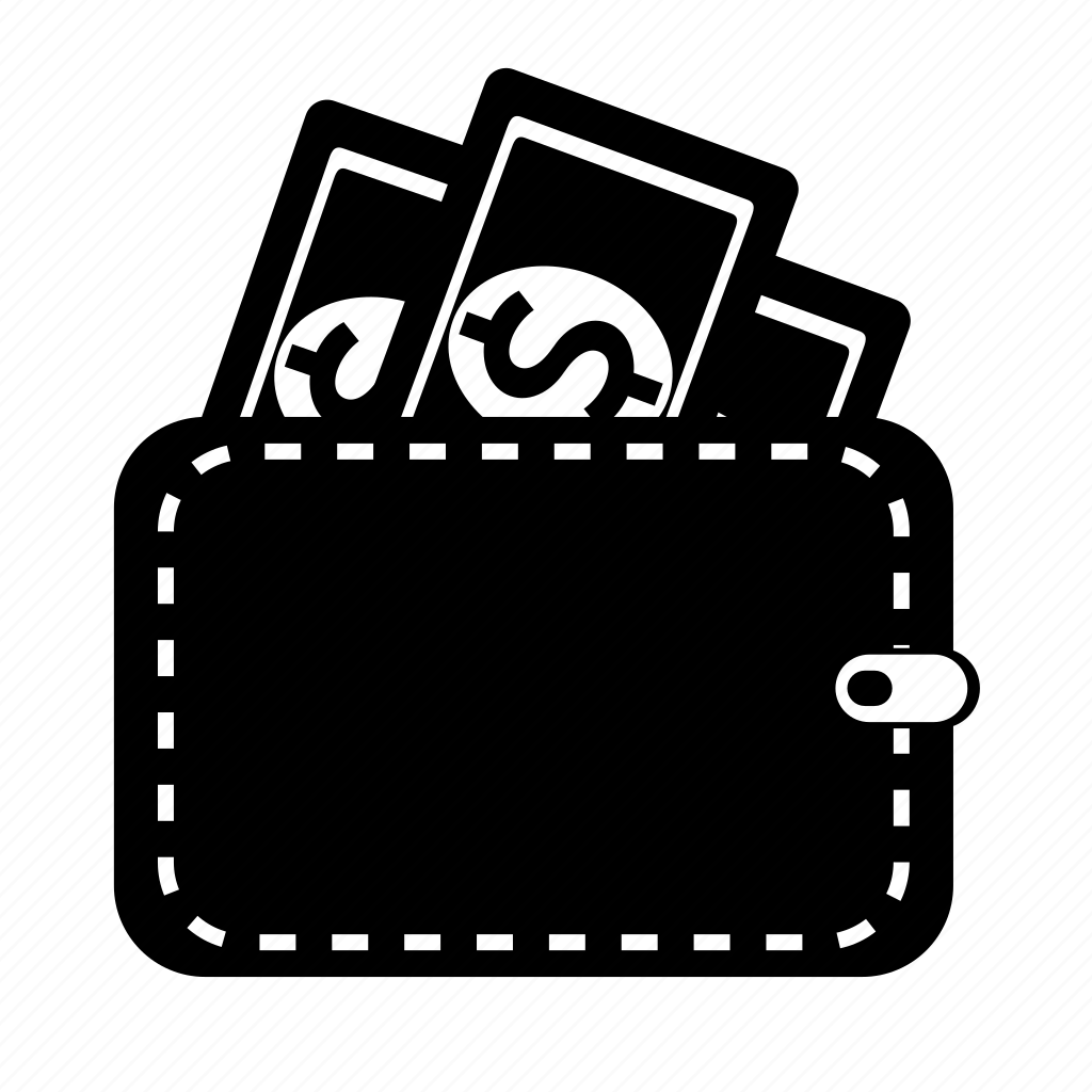 Кошелек значок