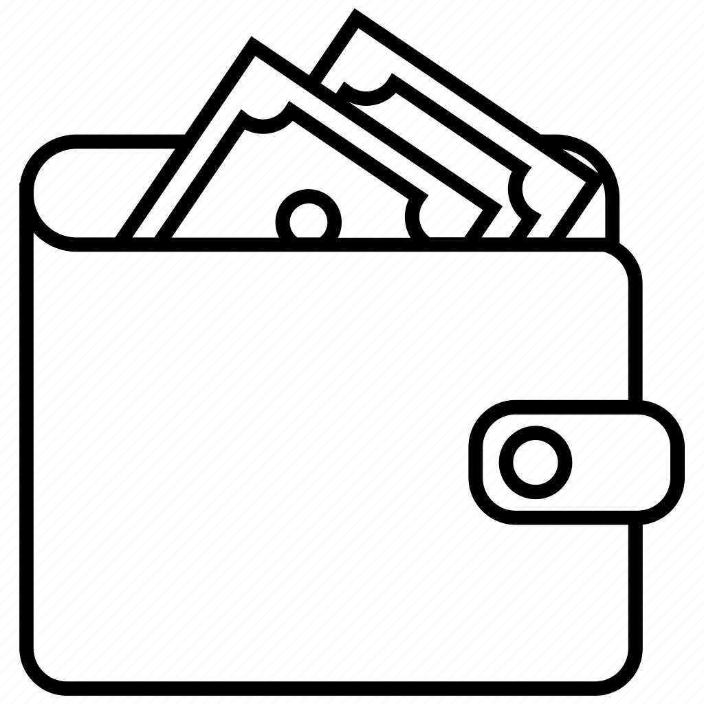 Кошелек раскраска