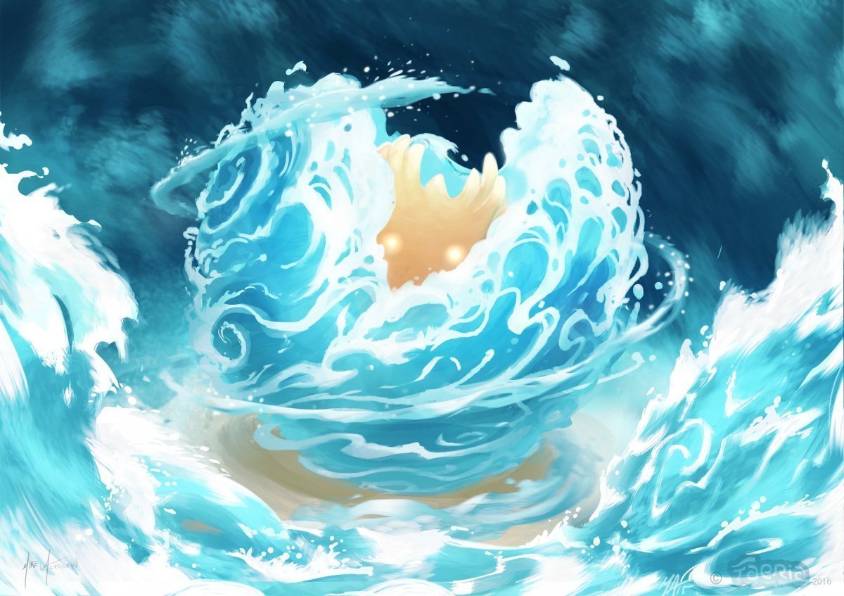 Аниме элементали