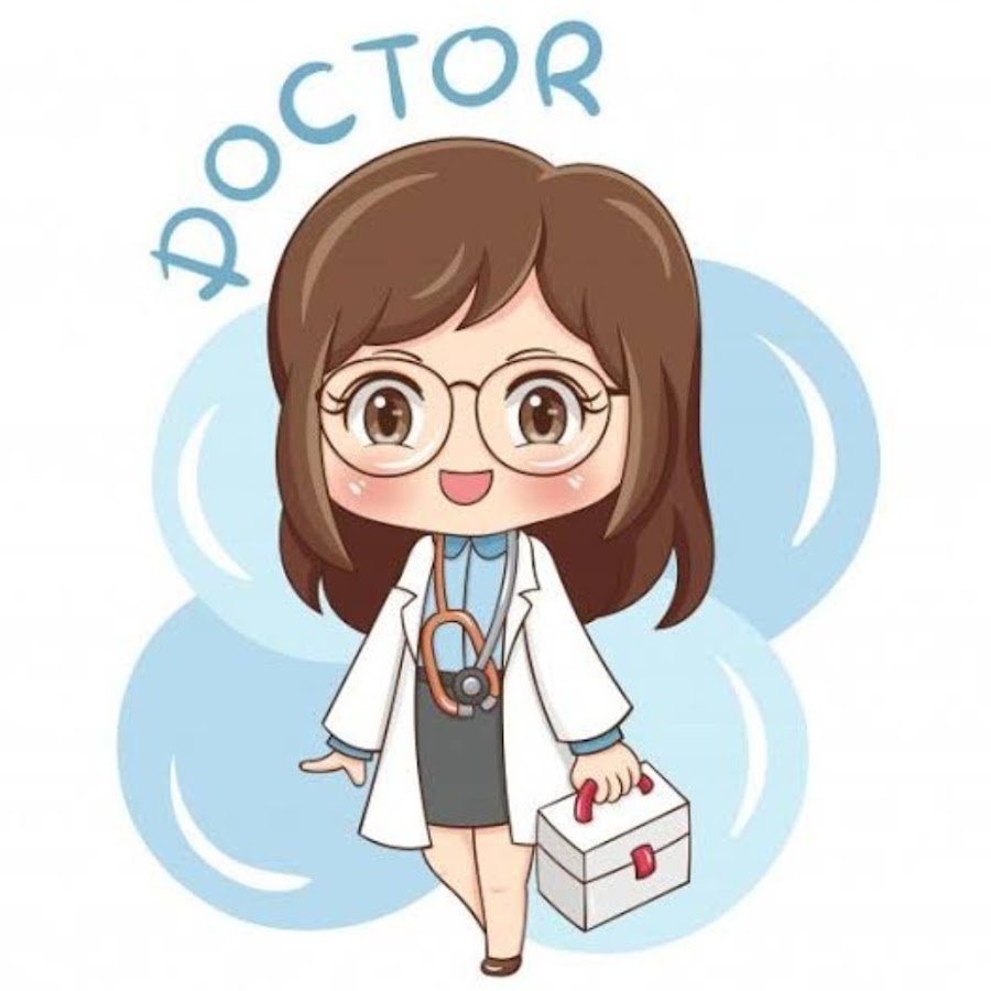 Girl Doctor cartoon