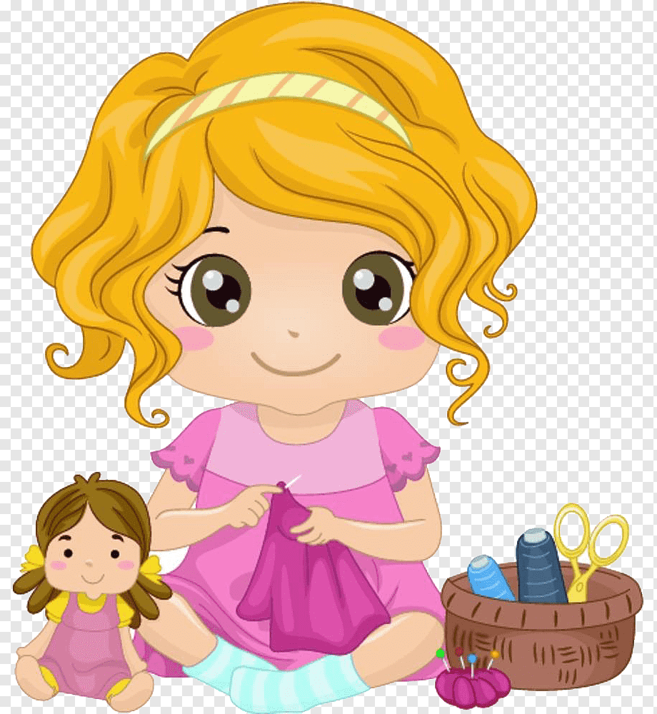 Ребенок с кисточкой