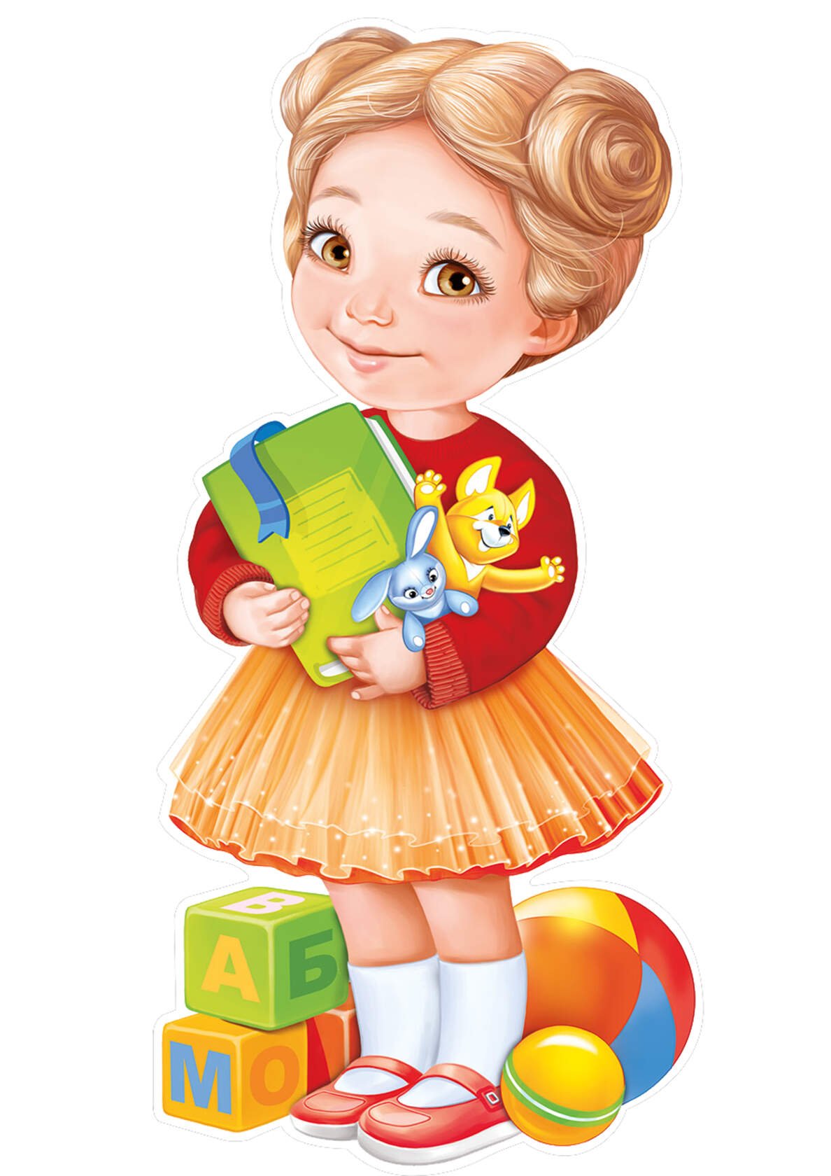 Векторная иллюстрация девушка подросток