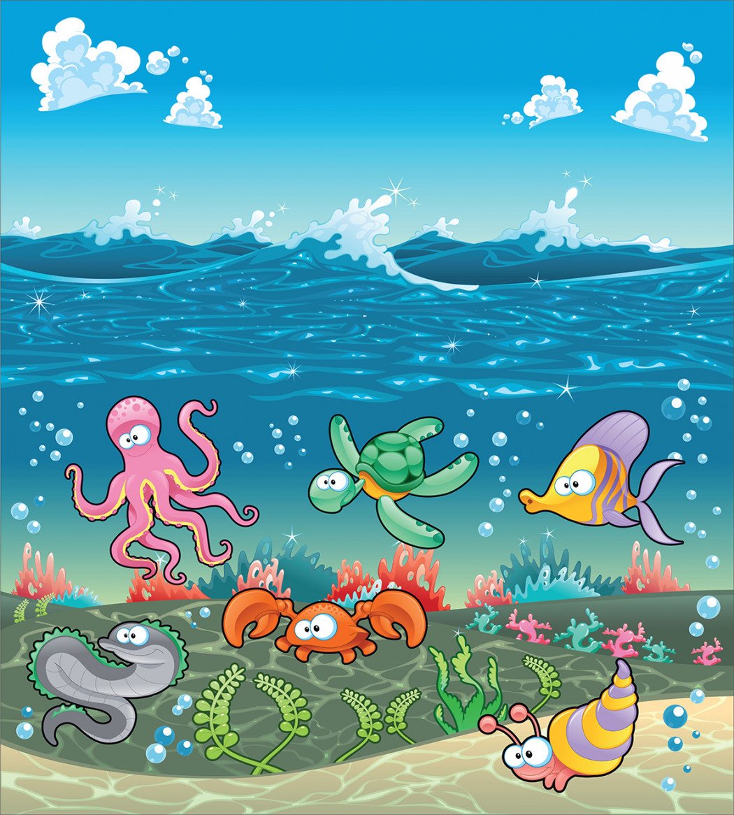 Море картинка для детей