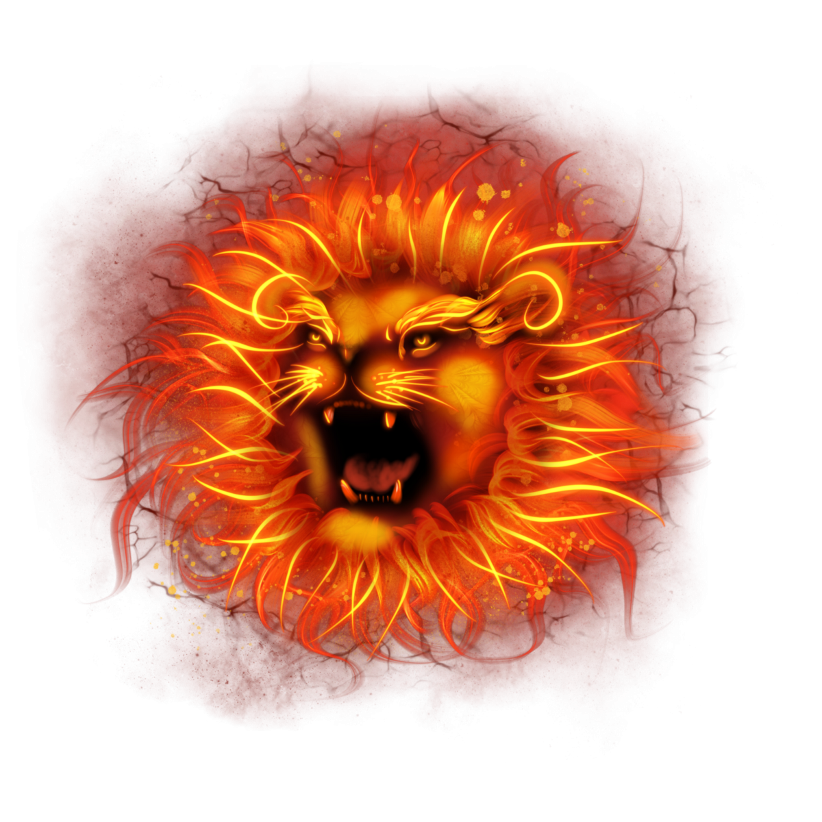 Огненный Лев gif