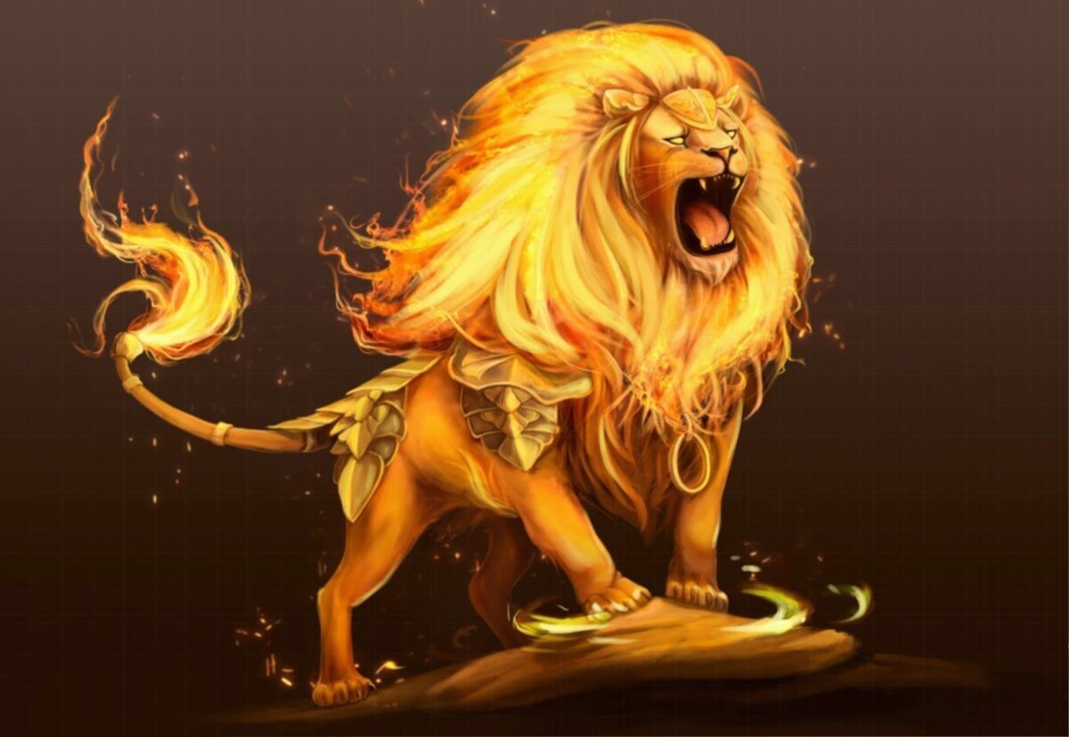 Тигр в огне