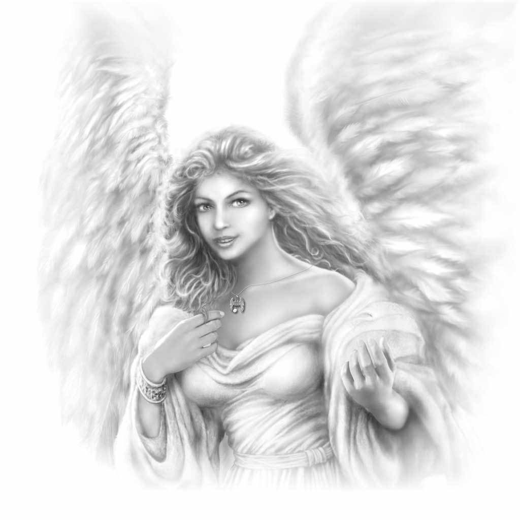 Рисунки ангелов