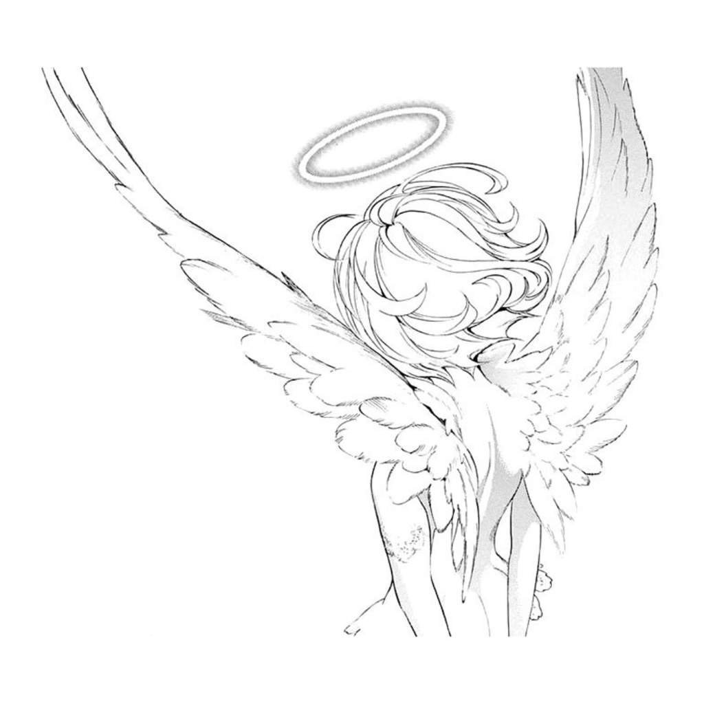 Ангел девочка мультяшные