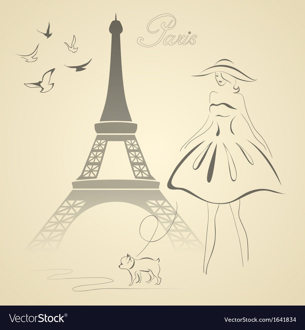 Силуэты в парижском стиле