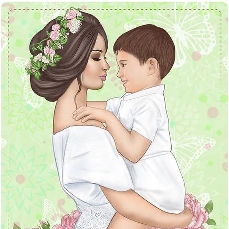 Рисунок мамы