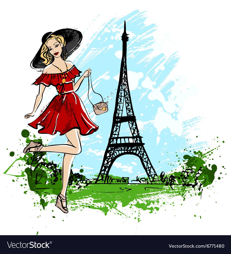 Мини рисунки из Парижа