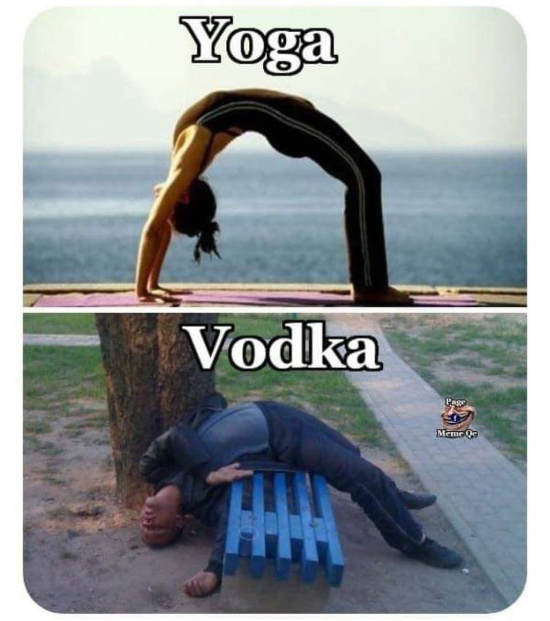 Приколы про йогу