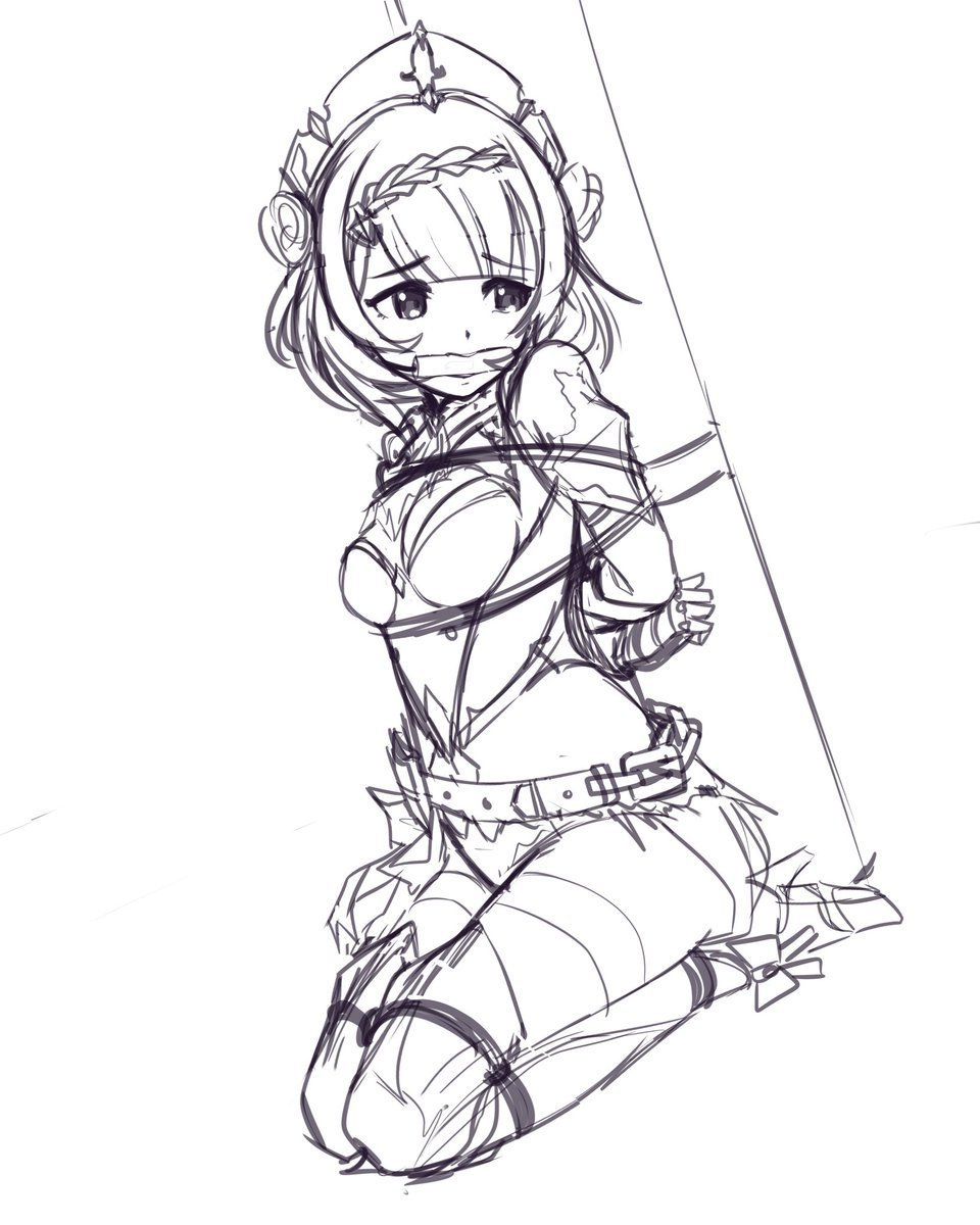 Раскраска Геншин Импакт