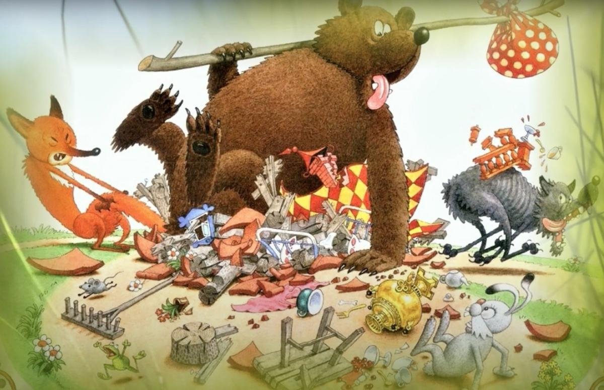 Медведь развалил Теремок